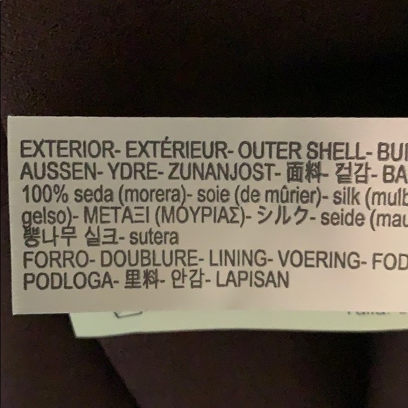 NWT. Massimo Dutti Silk Brown Maxi Dress. Size 6. - Picture 7 of 9